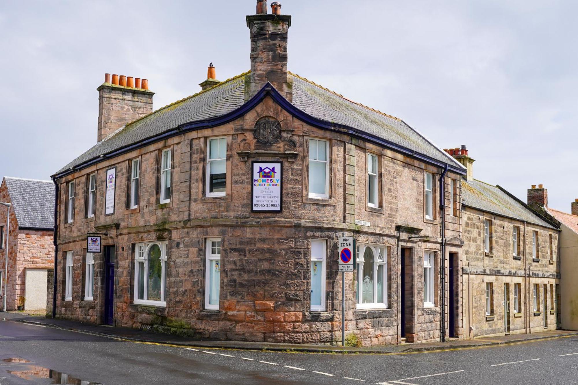 Homesly Guest Rooms, Comfortable En-Suite Guest Rooms With Free Parking And Self Check-In Berwick Upon Tweed Екстериор снимка