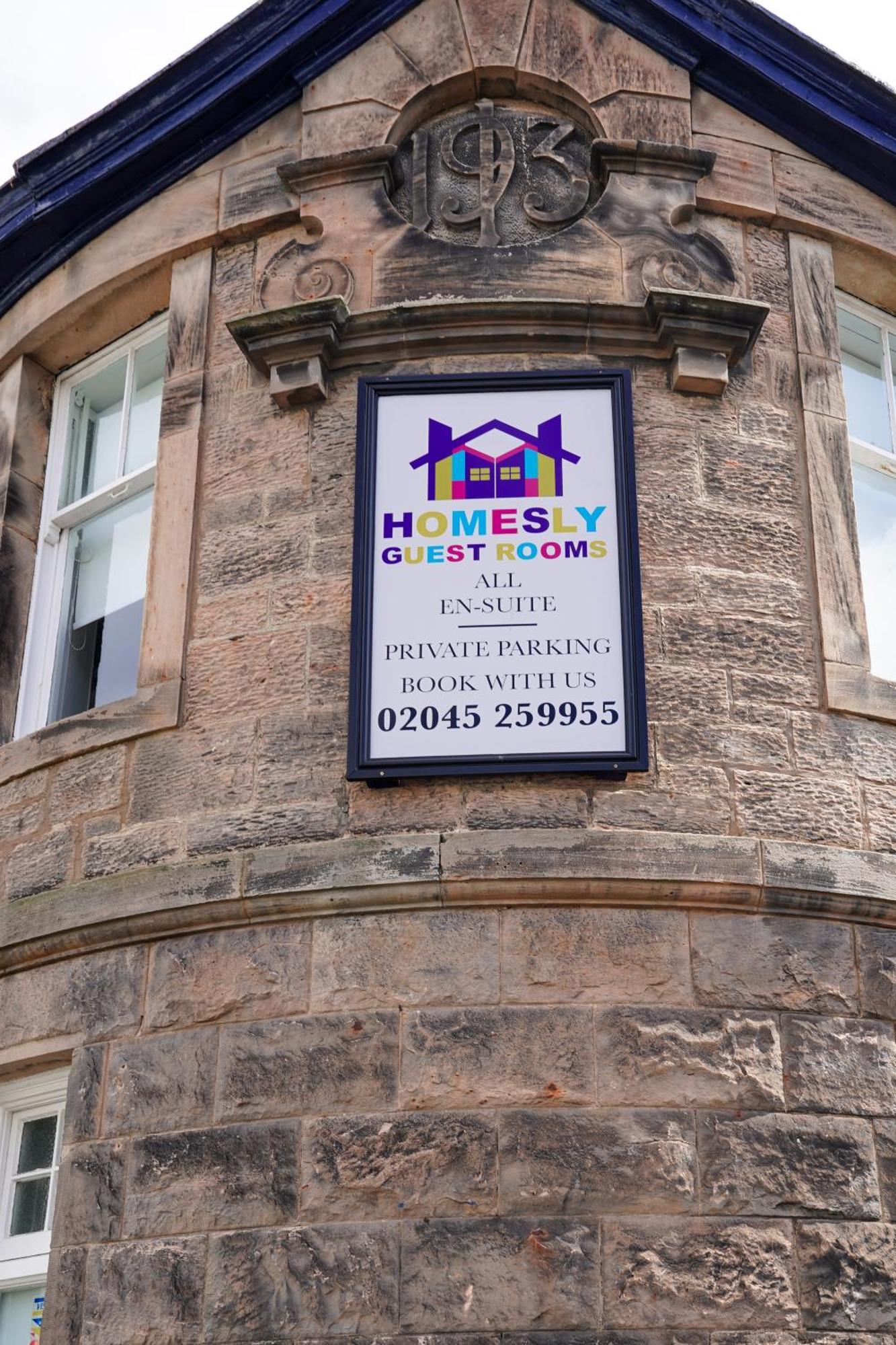 Homesly Guest Rooms, Comfortable En-Suite Guest Rooms With Free Parking And Self Check-In Berwick Upon Tweed Екстериор снимка